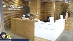South East Portland Chiropractic Clinic reception area.