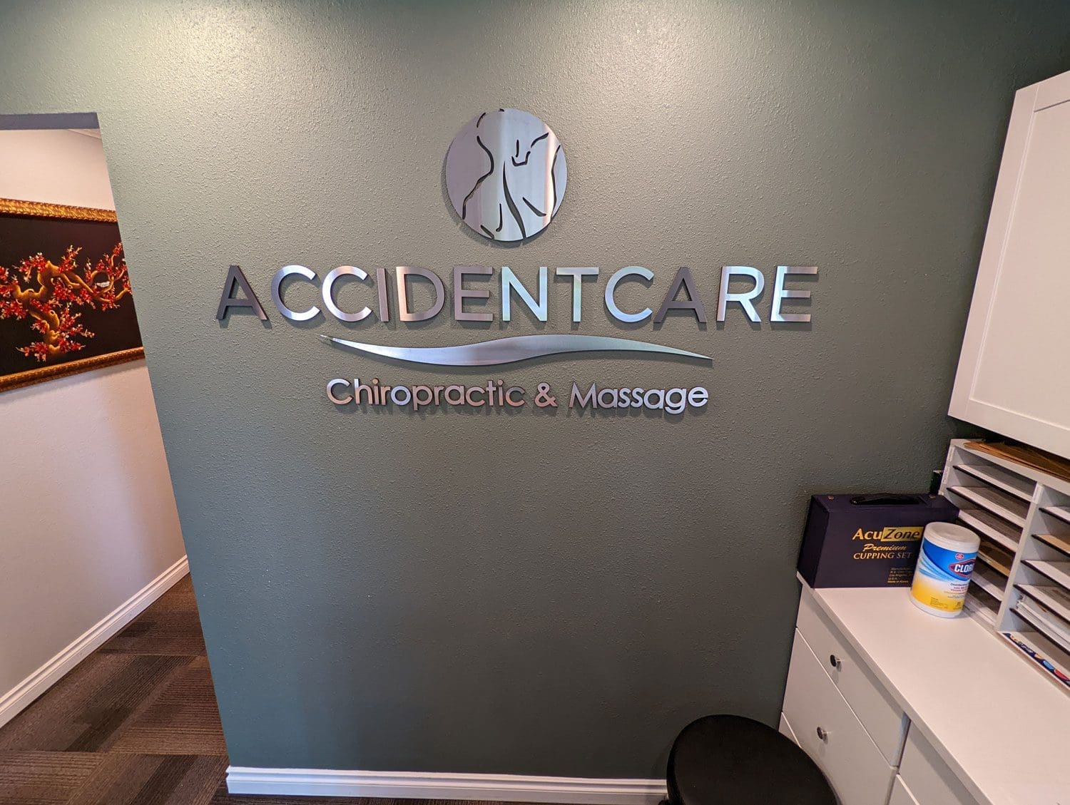 Hillsboro Accident Care Chiropractic & Massage sign