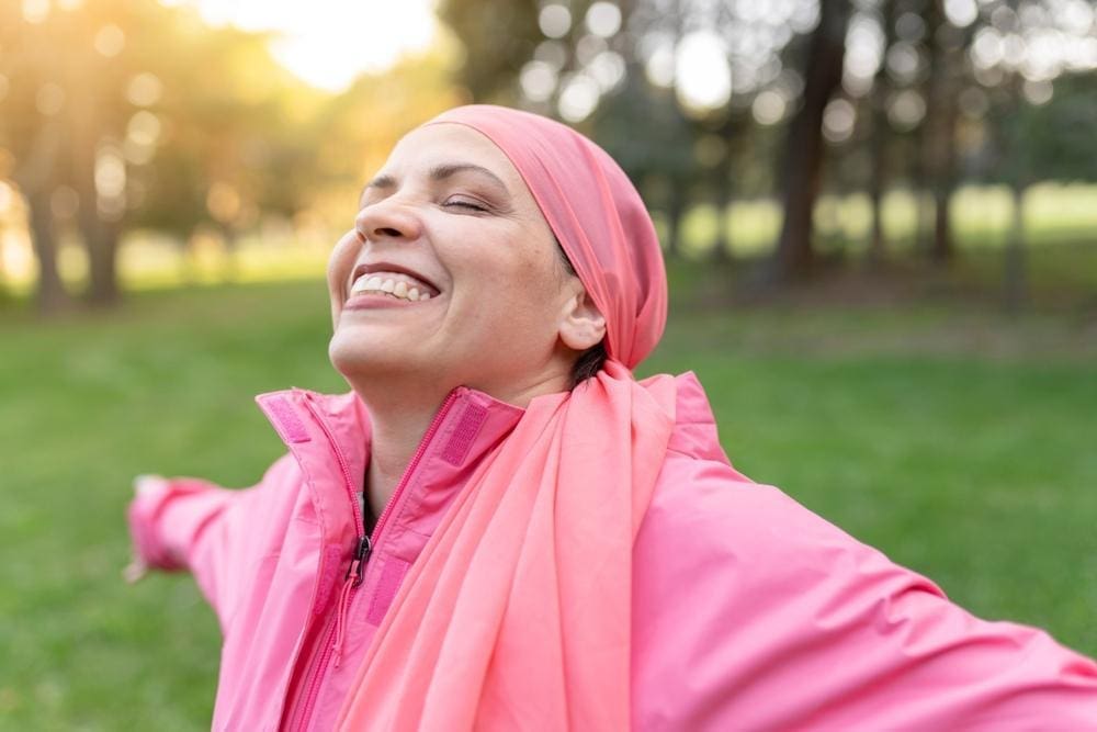 A chemotherapy patient is feeling much better after chiropractic care. 
