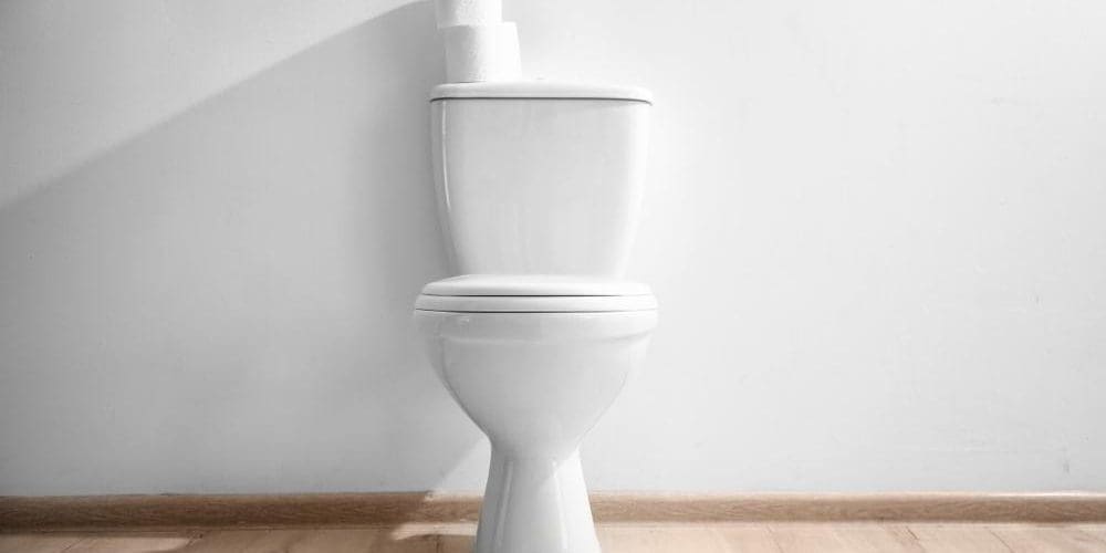 A toilet.